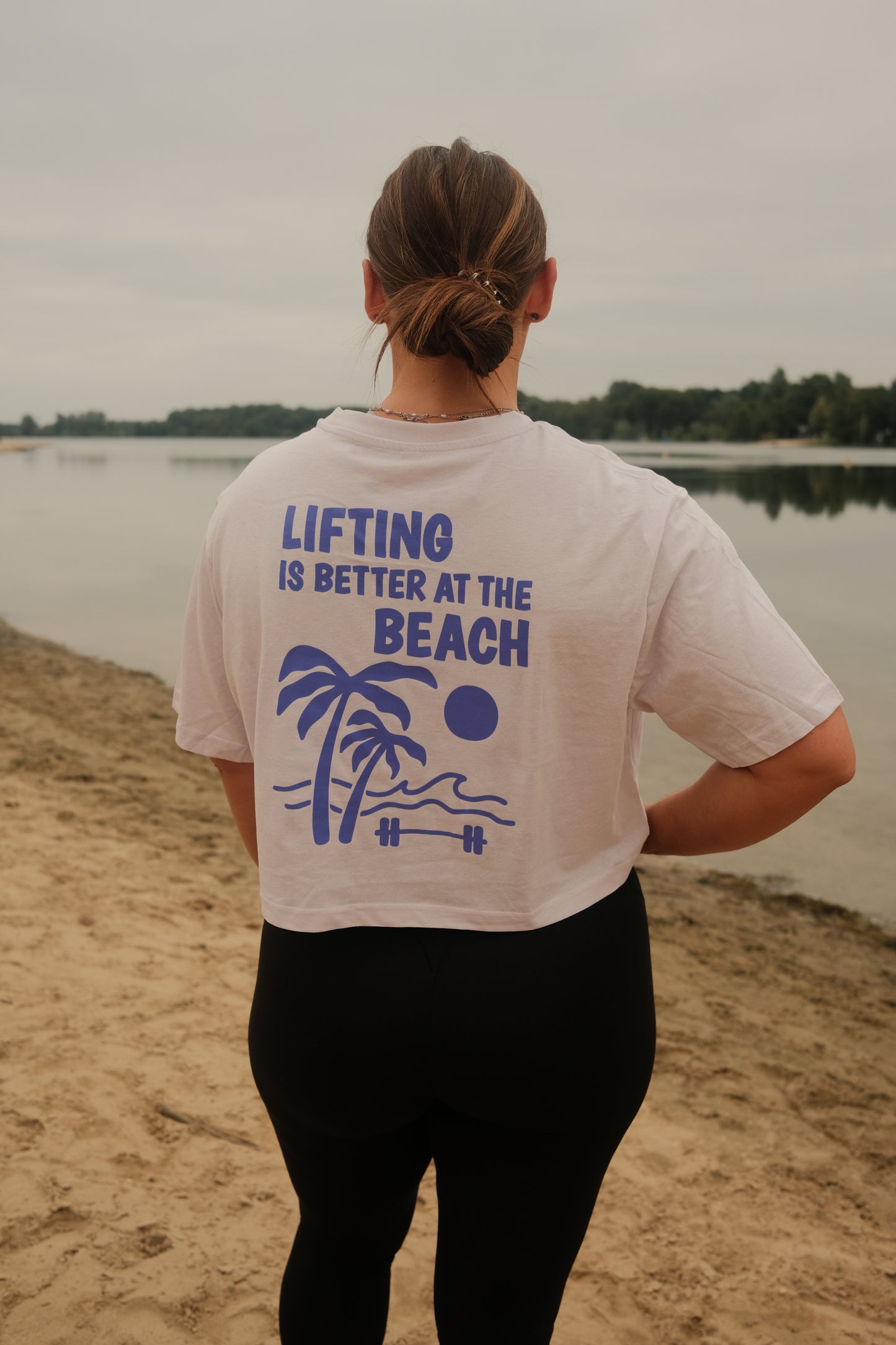 Beach Cropped T-Shirt