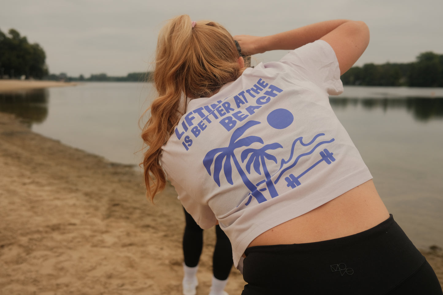 Beach Cropped T-Shirt