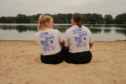Beach Cropped T-Shirt