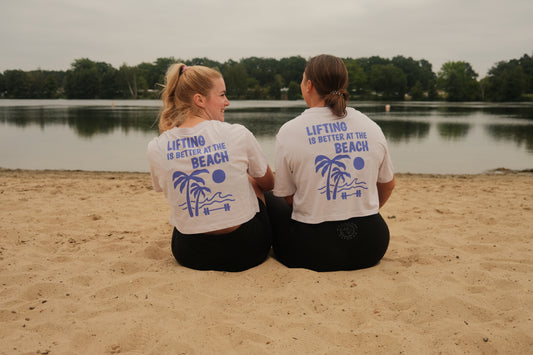 Beach Cropped T-Shirt